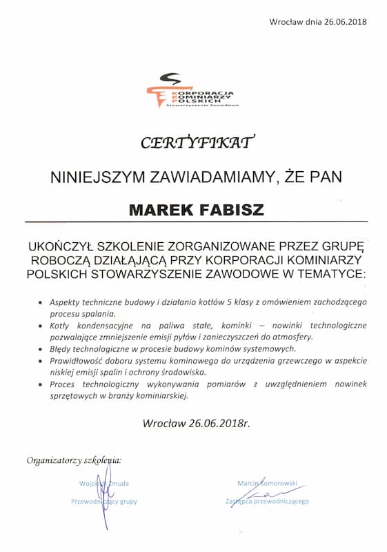 Certyfikat